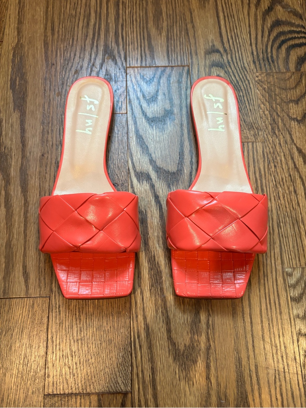 FSNY Coral Braided Slide Sandals